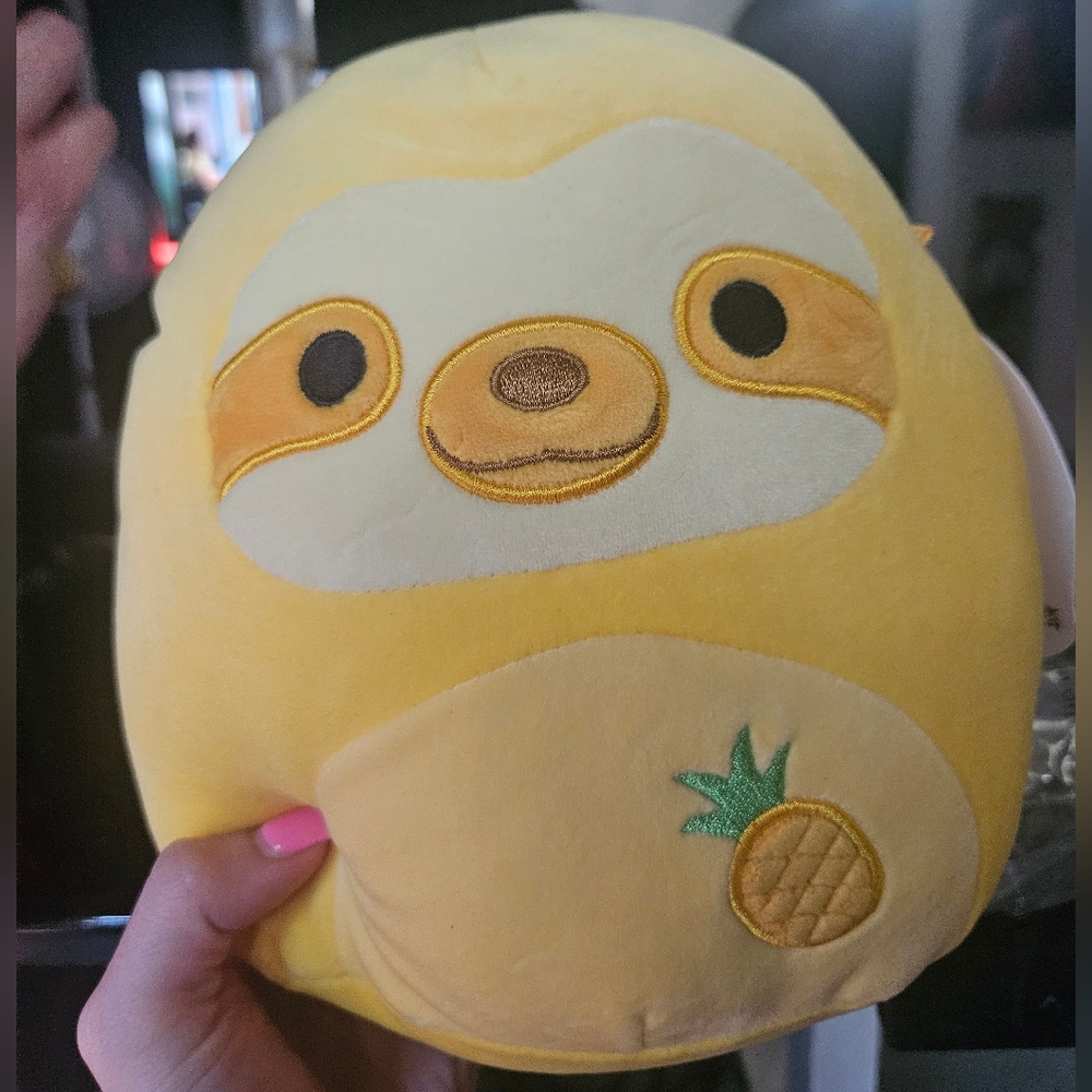 NWT Bermuda the Pineapple ๐ Sloth Select Series Squishmallow 8" - Picture 4 of 9